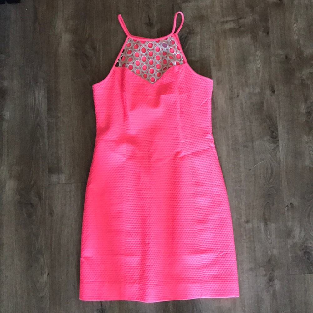 Coral Lilly Pulitzer dress